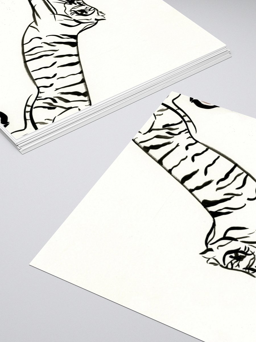 Jumping Tiger Sticker product image (10)