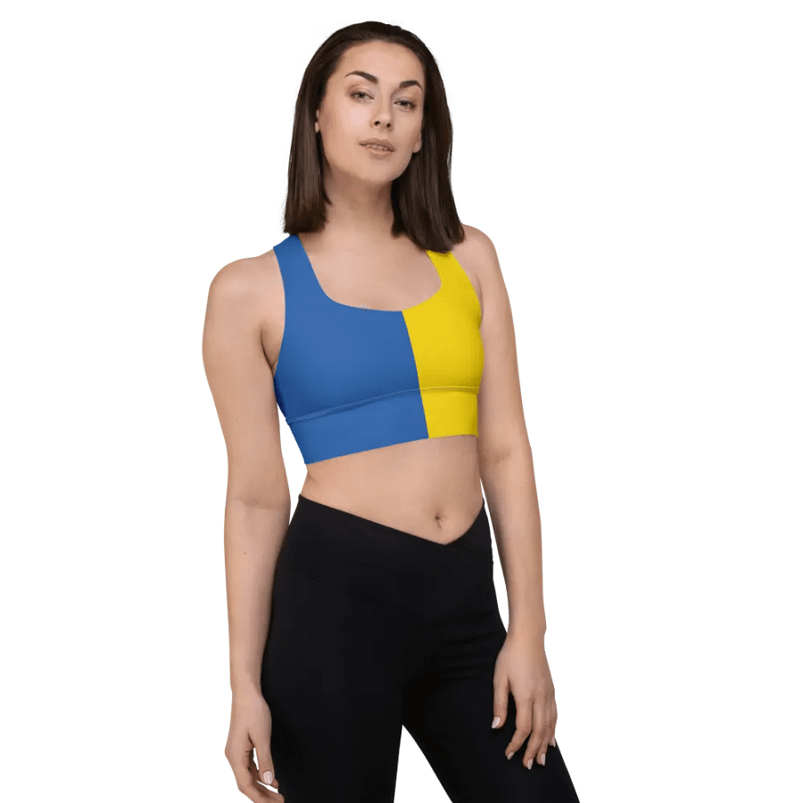 Ukraine - Longline Sports Bra product image (4)