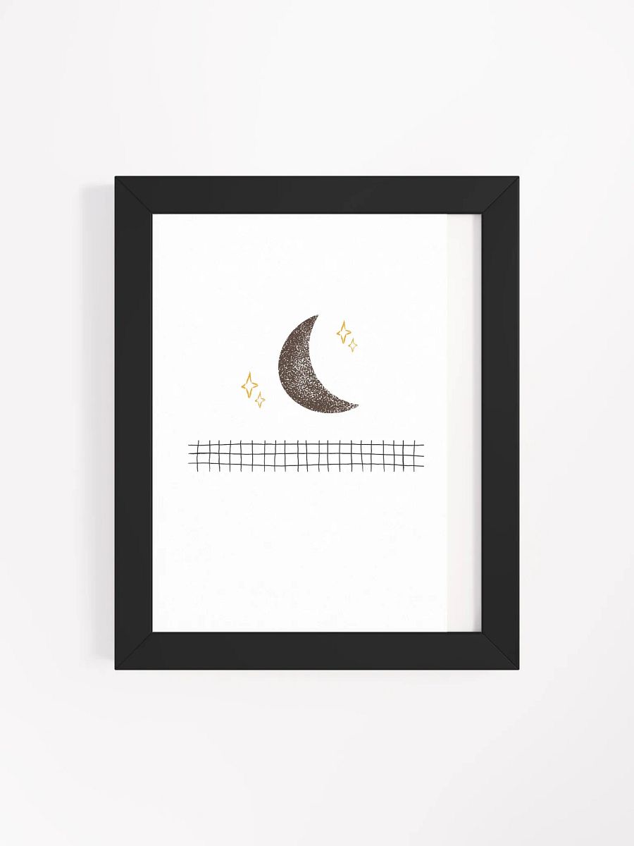 Celestial Moon Framed Matte Poster product image (119)