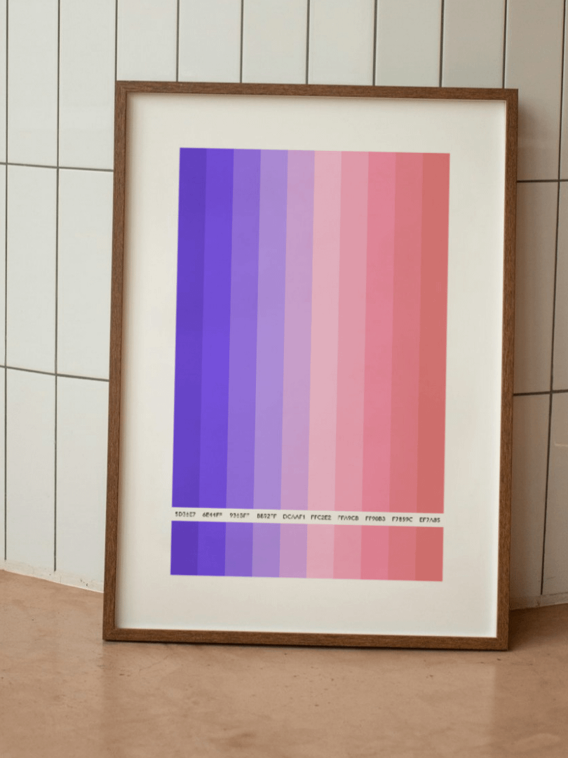 COLOR PALETTE 008 • WALLART DECOR product image (4)