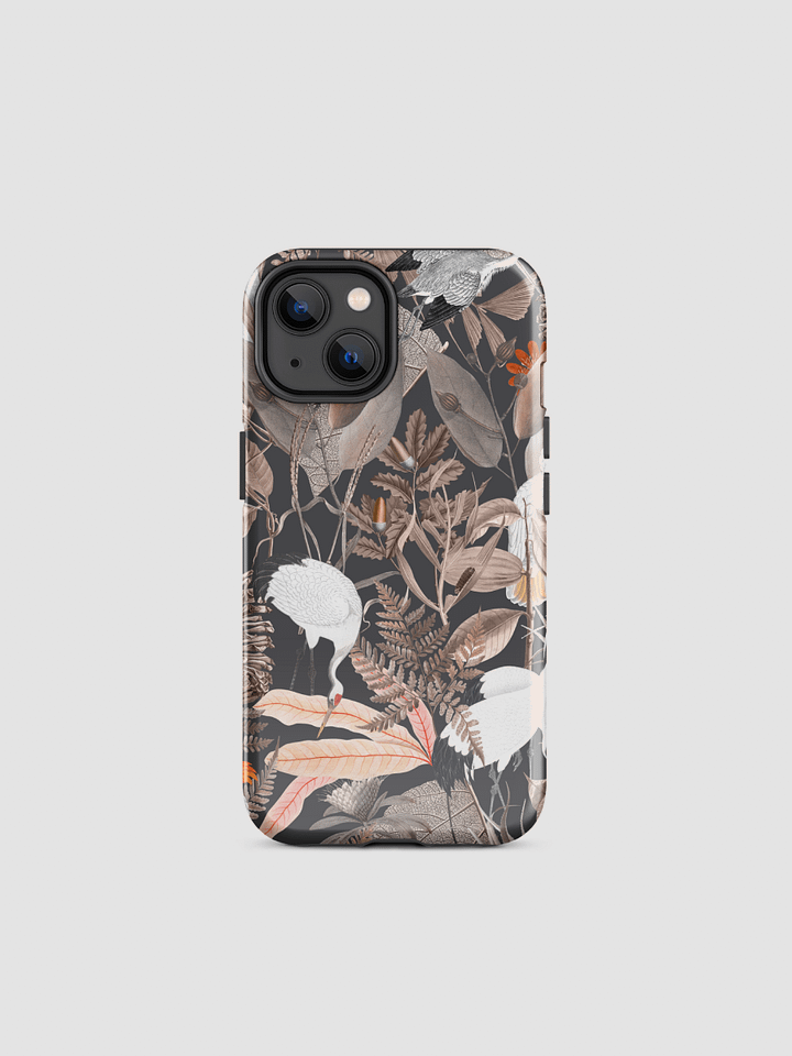 Black Ecotone Tough iPhone Case product image (1)