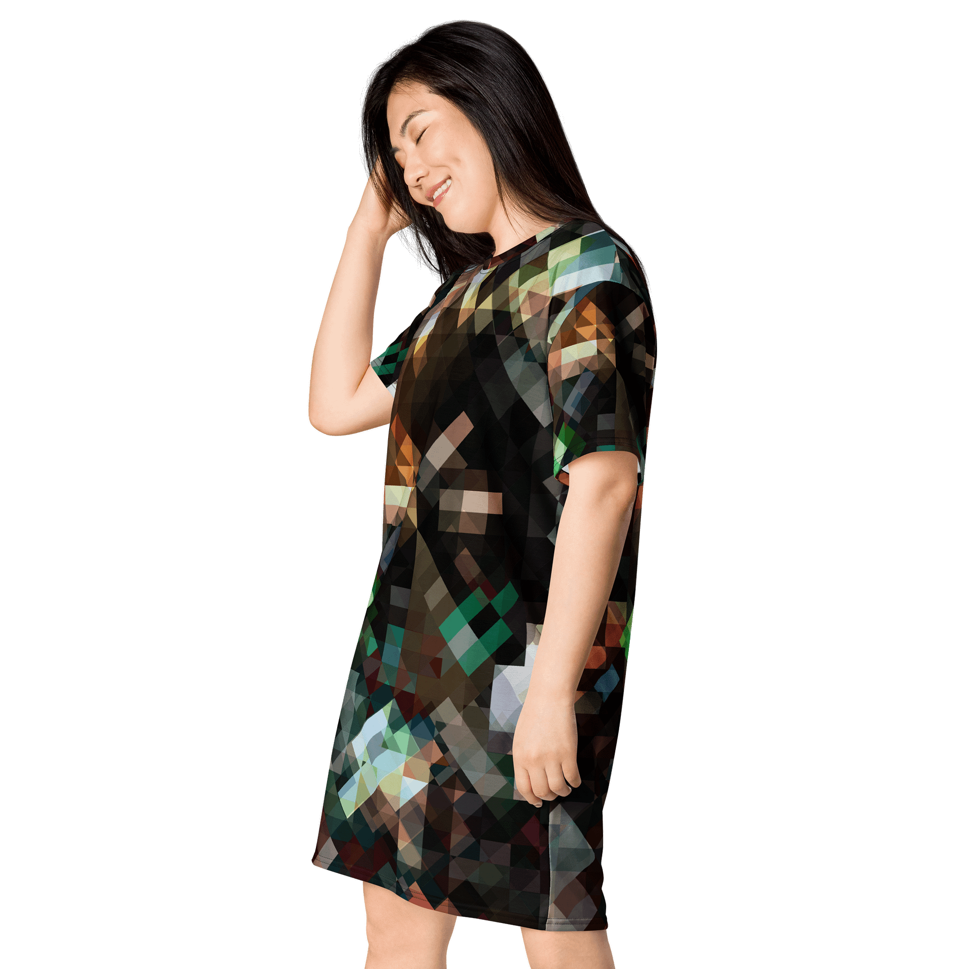 Barry Grady Abstract T-Shirt Dress product image (3)