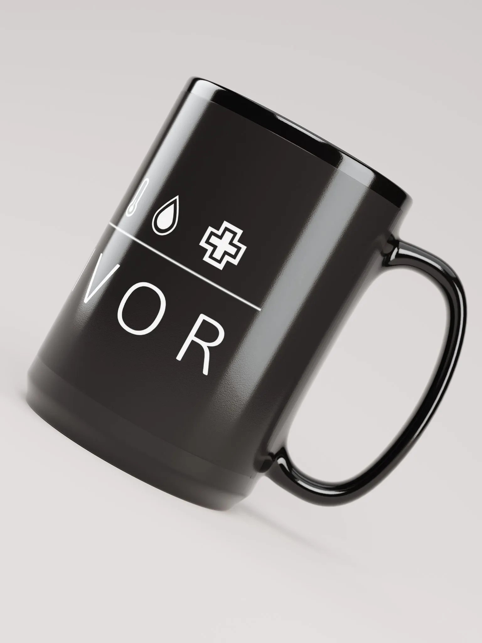 M1NDR Survivor Red Thirst Mug (Black/White) product image (4)