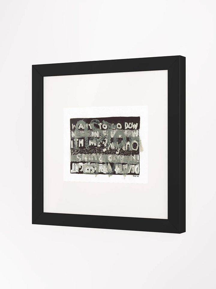 Aston me Panel Card Print Framed product image (2)