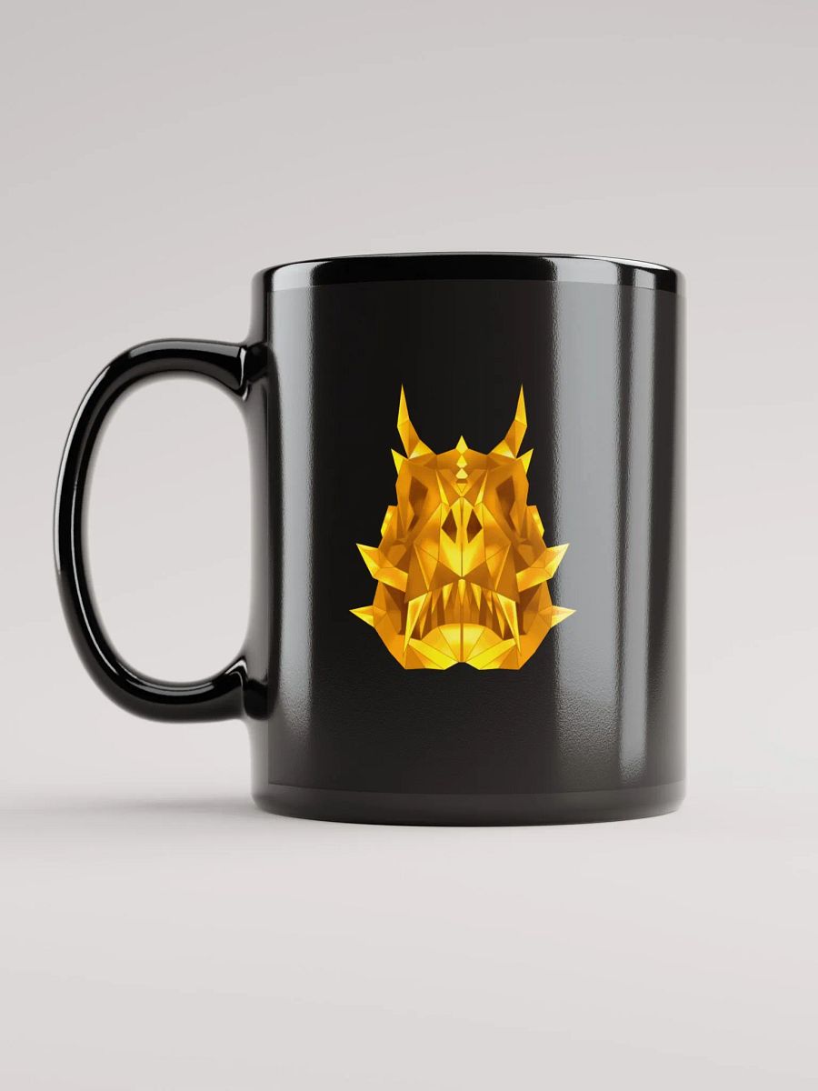 Golden Nycta - Black Glossy Mug product image (6)