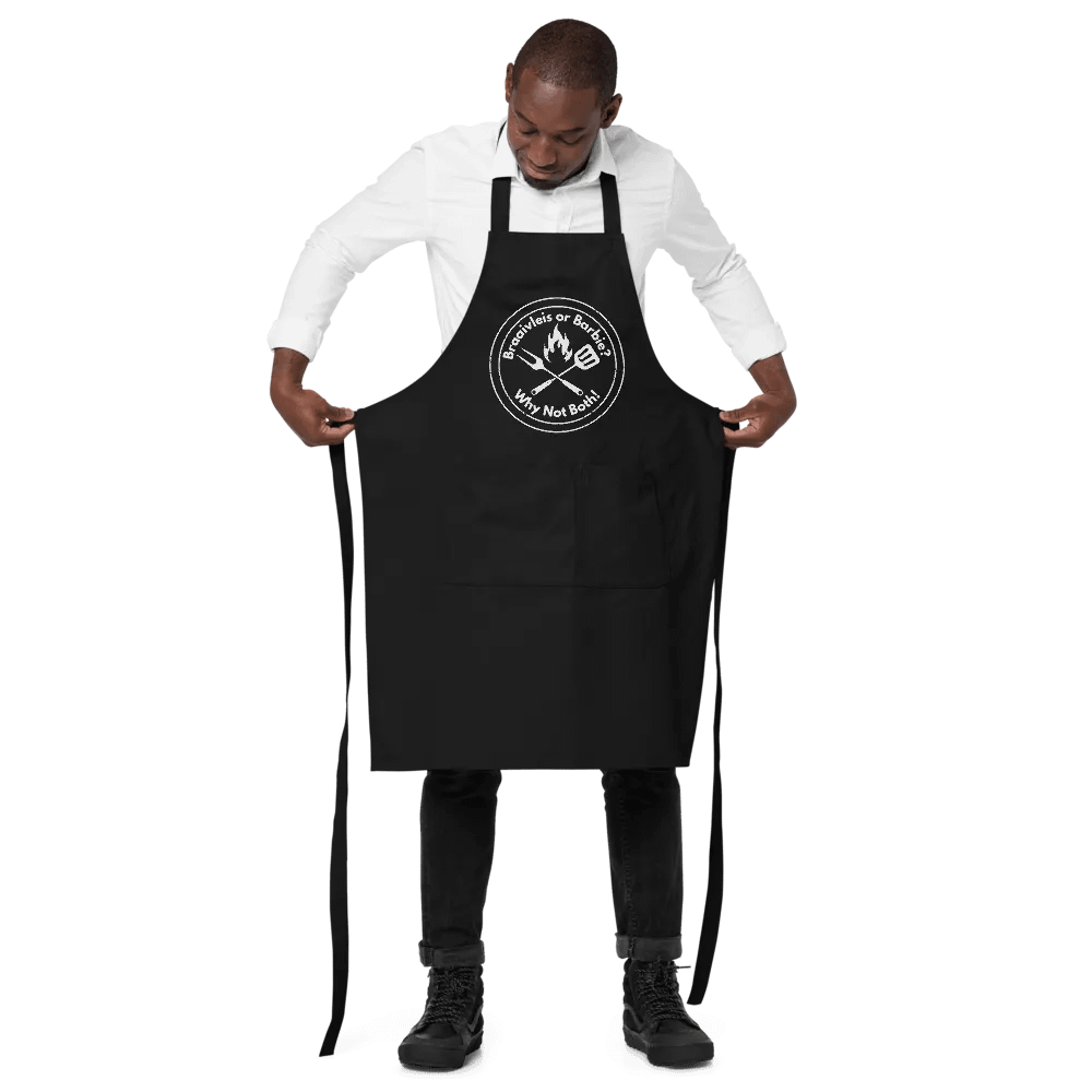 Braai or Barbie Organic Cotton Apron product image (2)