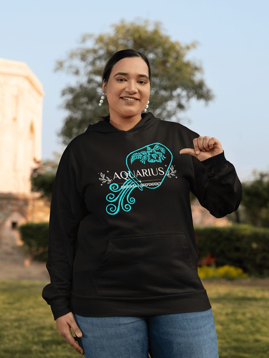 Aquarius Zodiac Hoodie product image (4)