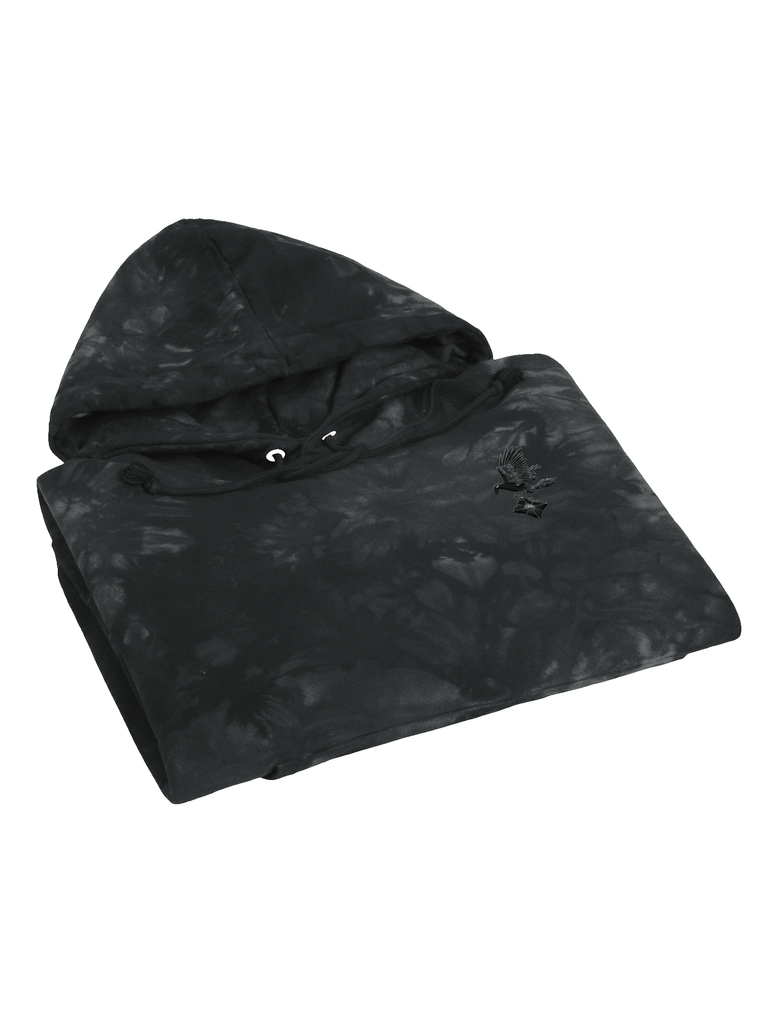 Raven Division Embroidered Tie Dye Hoodie product image (3)