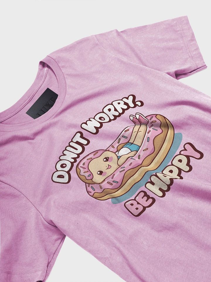 Donut Worry Tee - funny graphic t-shirt product image (2)