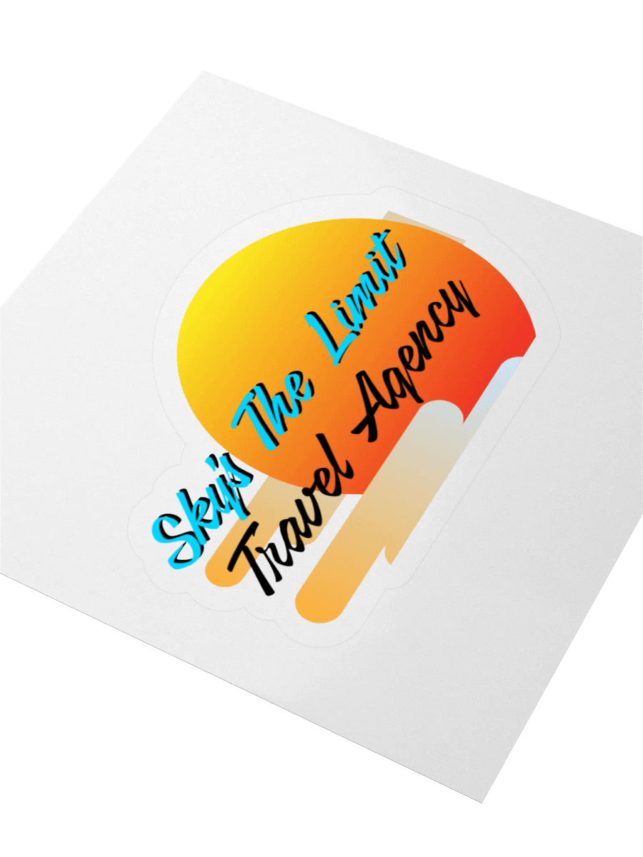 Sky's The Limit Travel Agency Sticker product image (3)