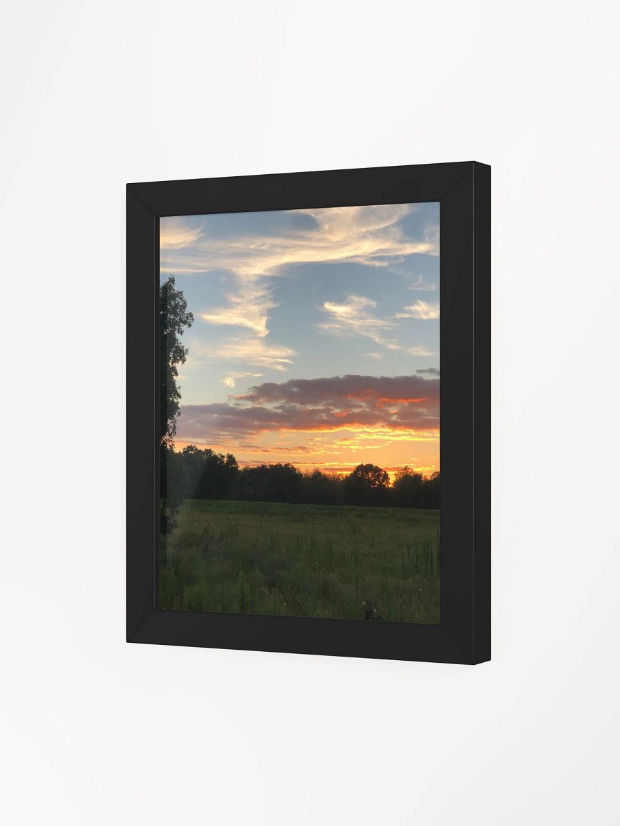 Sunset in the Field High Quality Matte Poster product image (3)