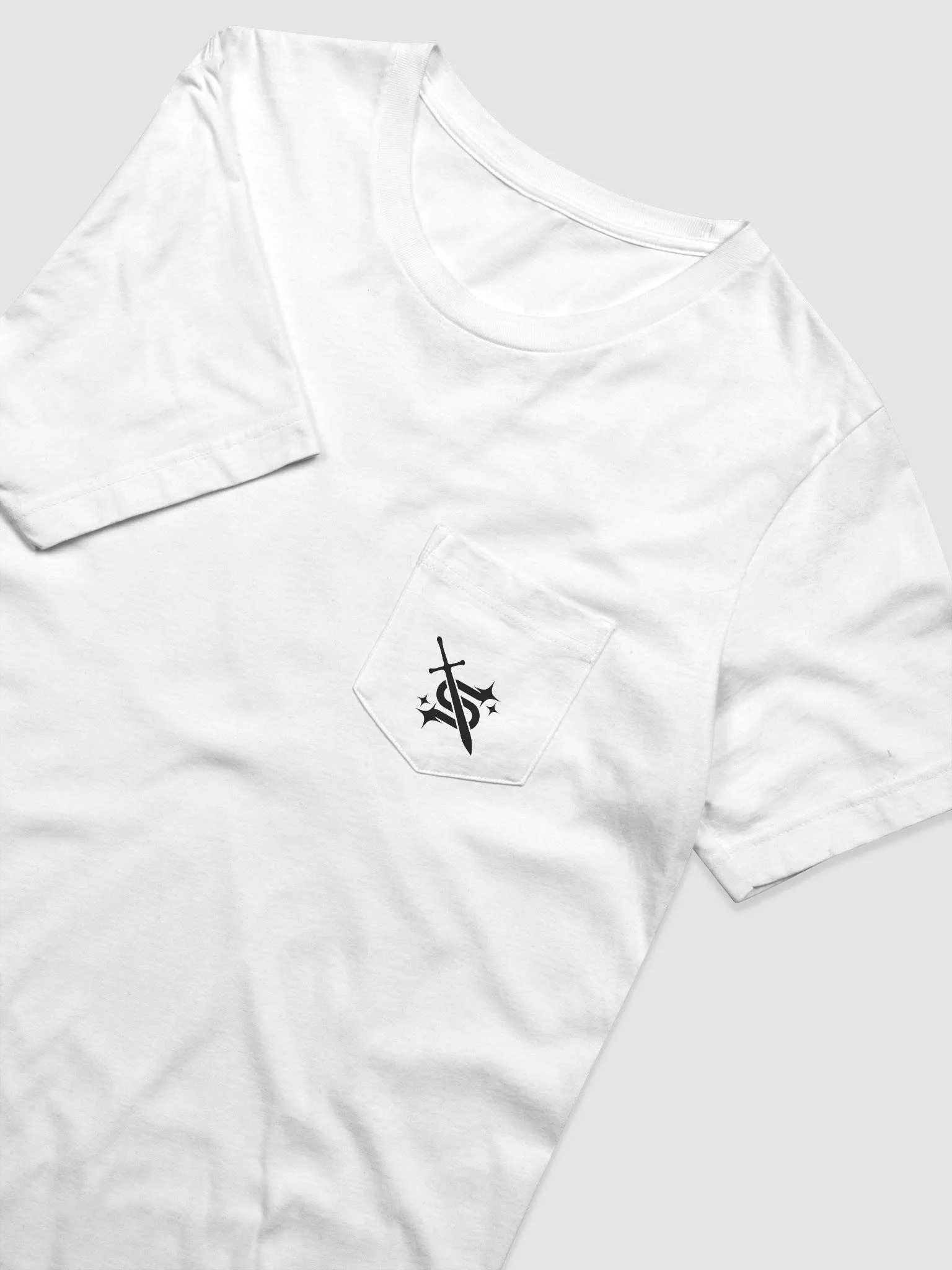 summerslays pocket tee white product image (2)