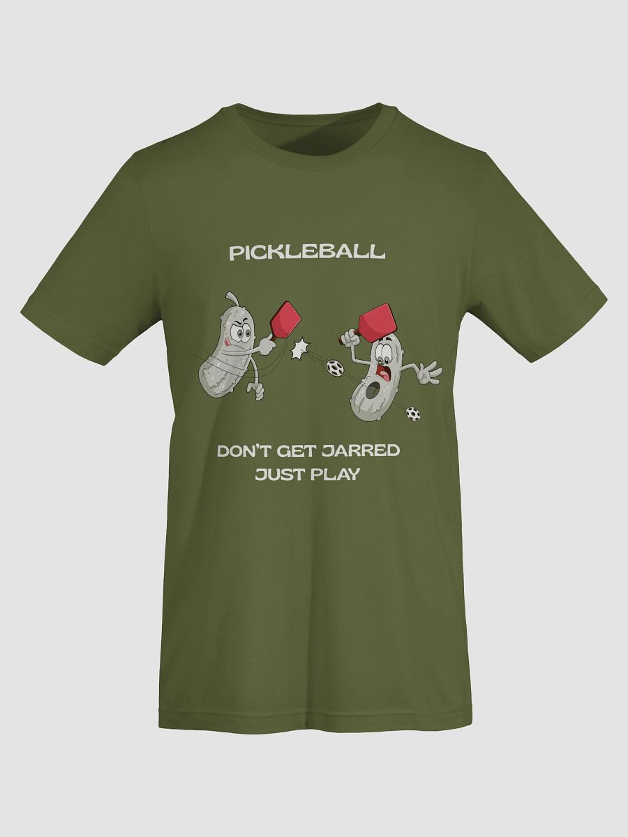 Pickleball Don't Get Jarred Just Play Supersoft T-Shirt product image (71)