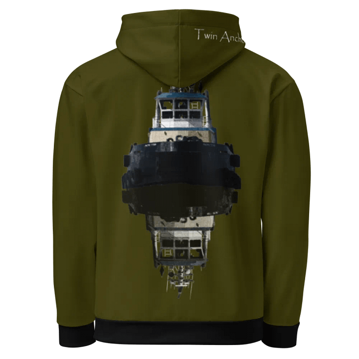 Green Pacific Titan Reflection Hoodie product image (1)