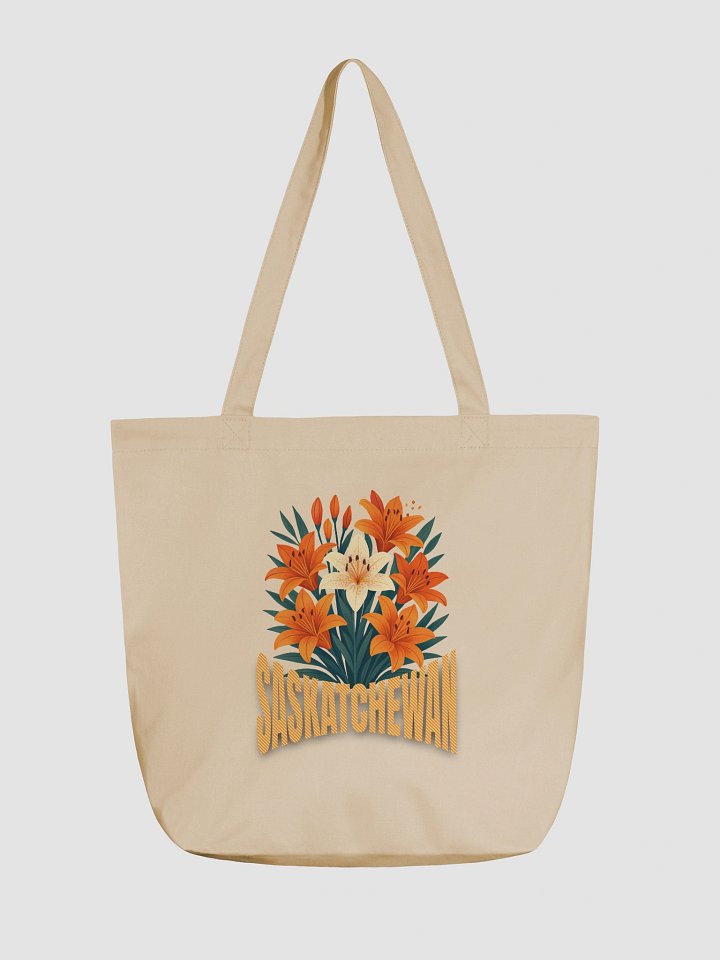 Saskatchewan Tiger Lily Floral Statement Tote product image (5)