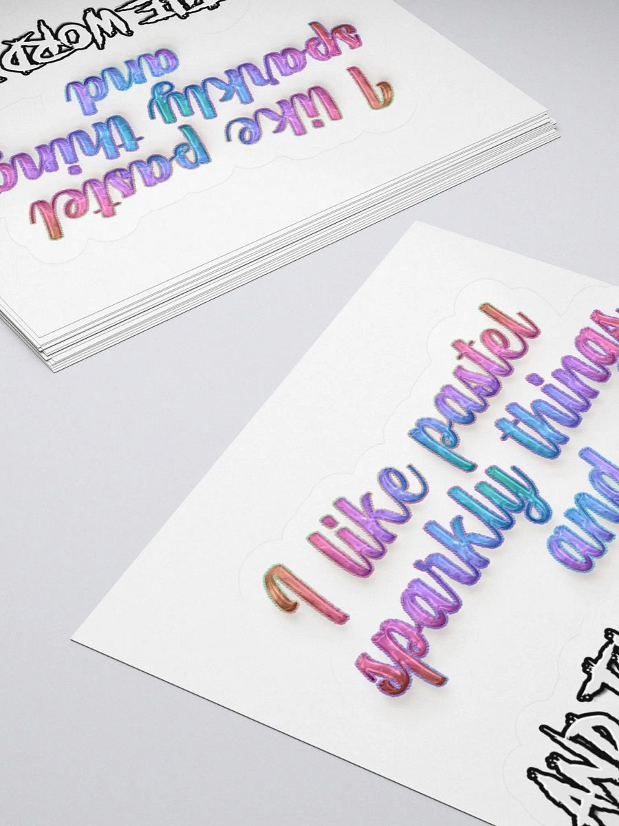 Sparkly Sticker product image (11)