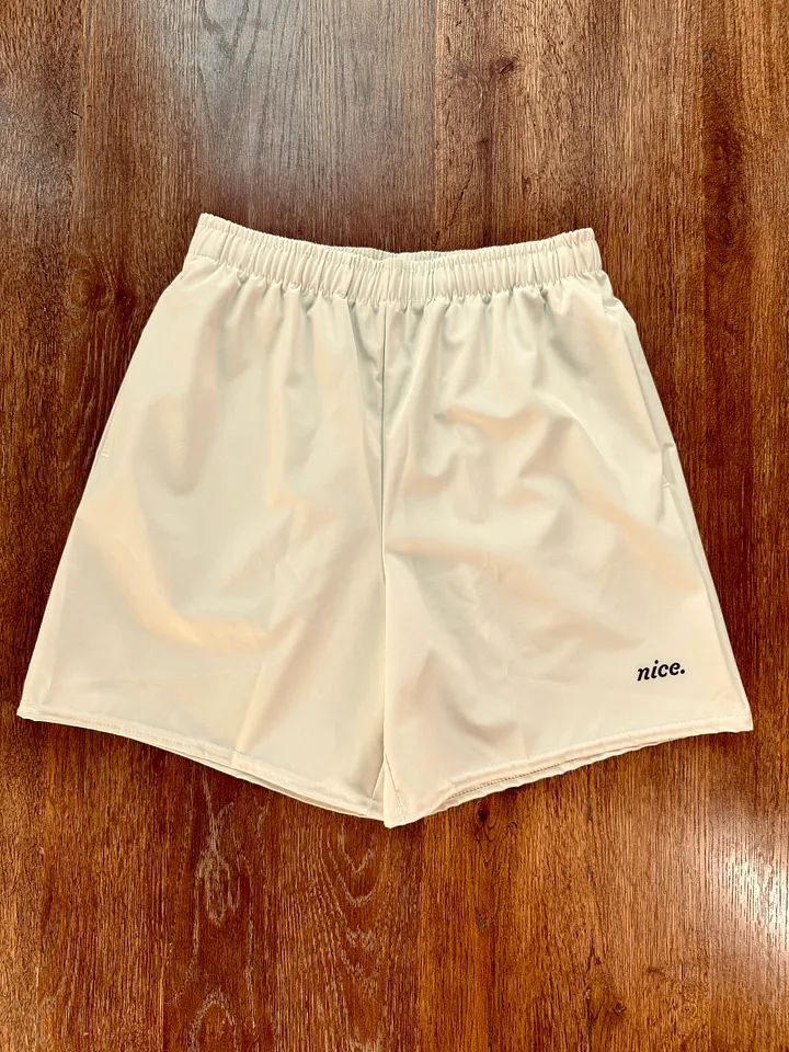 Nice. Athletics Shorts (Sand) product image (1)