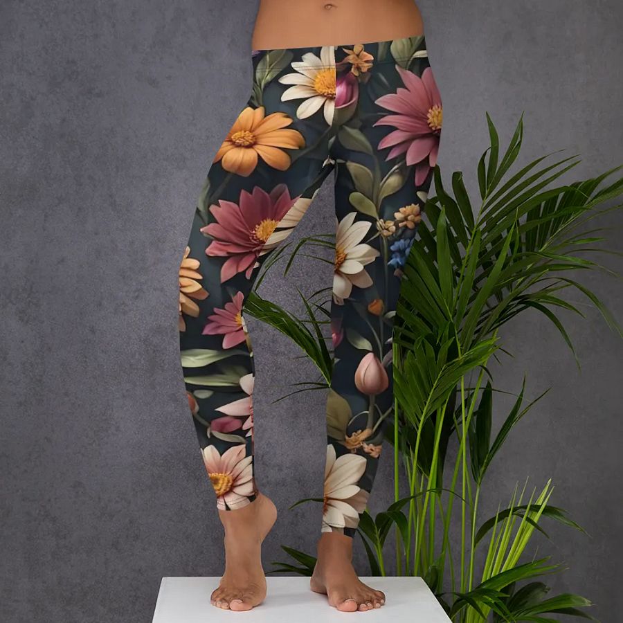 Floral Fantasy All-Over Leggings product image (5)