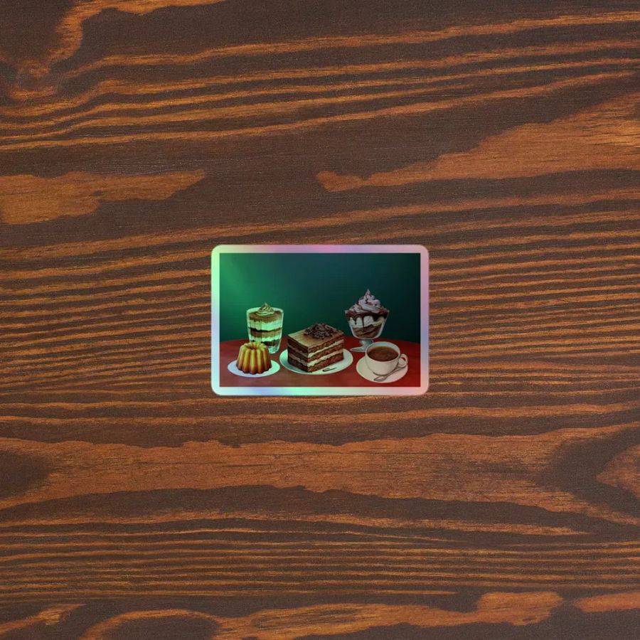 Dessert Delights Holographic Sticker Pack product image (3)