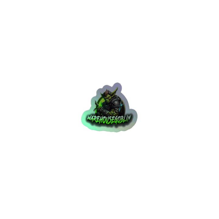 Glowing Goblin Holographic Sticker Sheet product image (1)