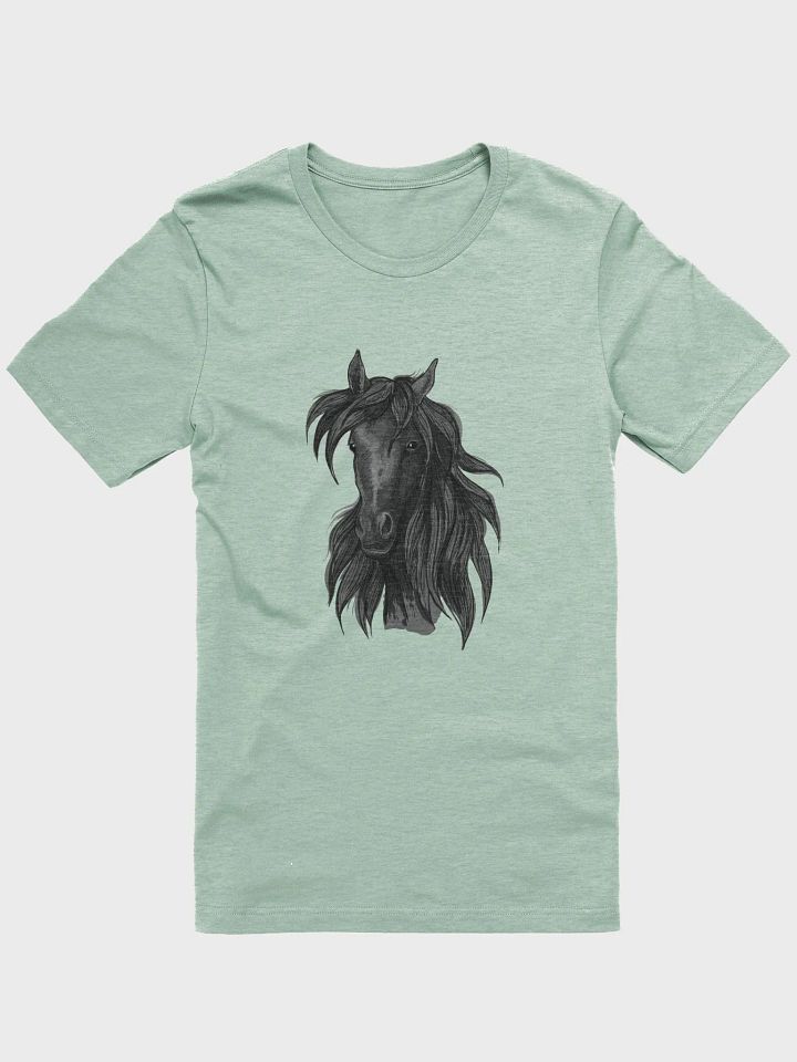 Majestic Mane Horse Head T-Shirt product image (3)
