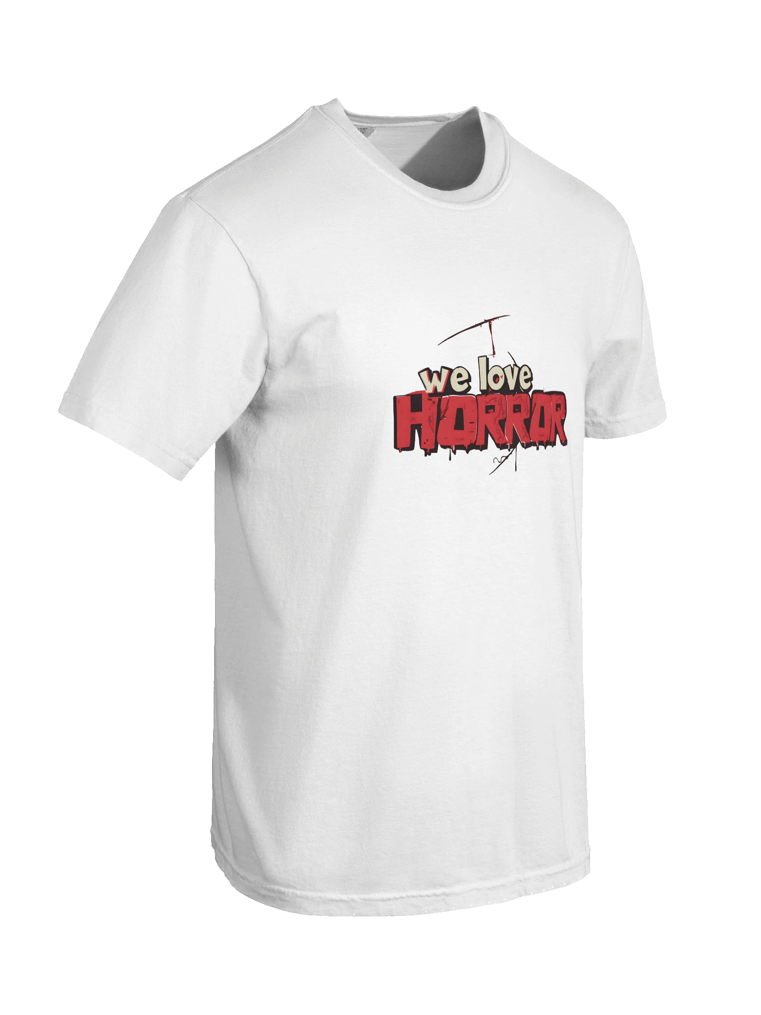We Love Horror Typography T-Shirt product image (8)