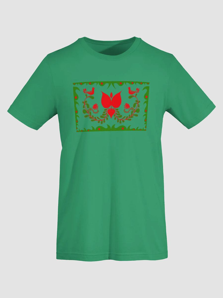 Hungarian Green Flora Decorative T-Shirt product image (5)