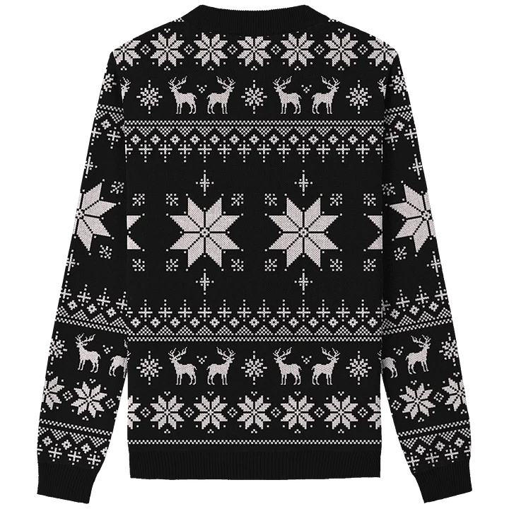 Trump Claus - Black - Knit Crewneck Sweater product image (2)