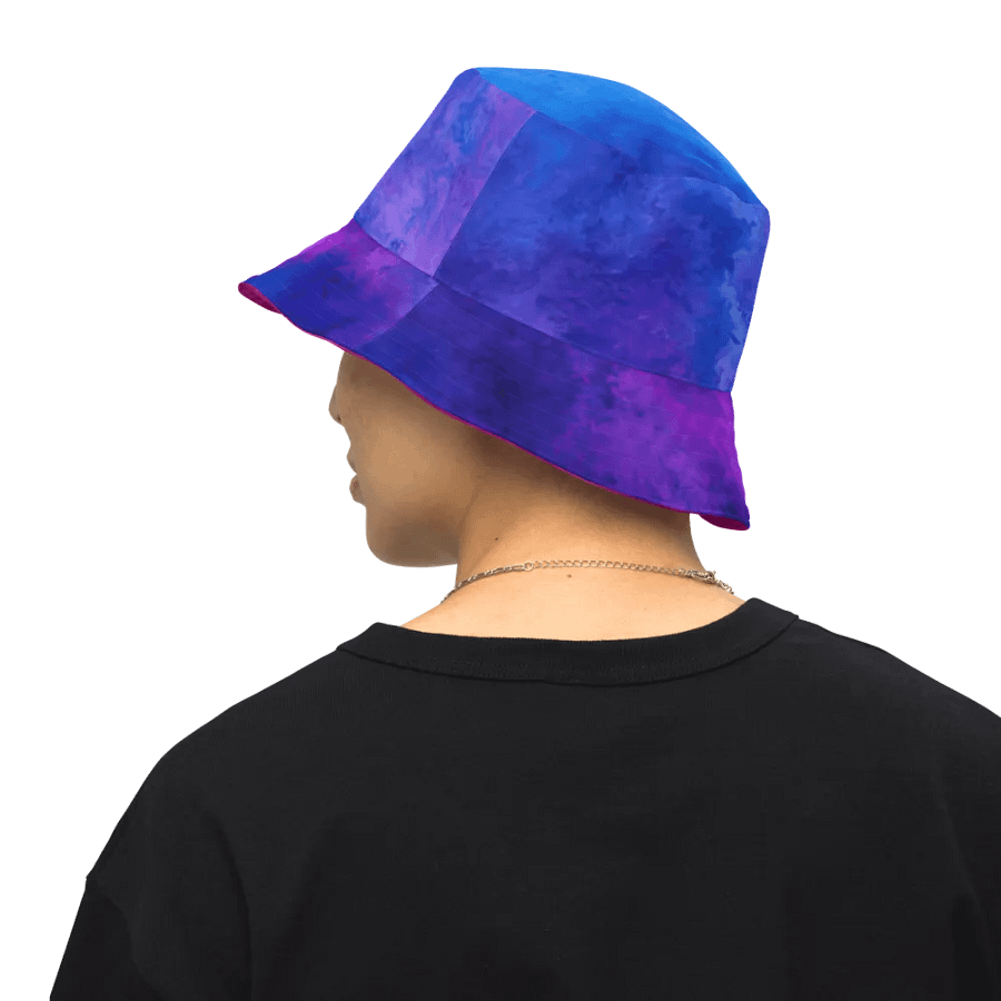 Pink & Blue Reversible Bucket Hat product image (10)