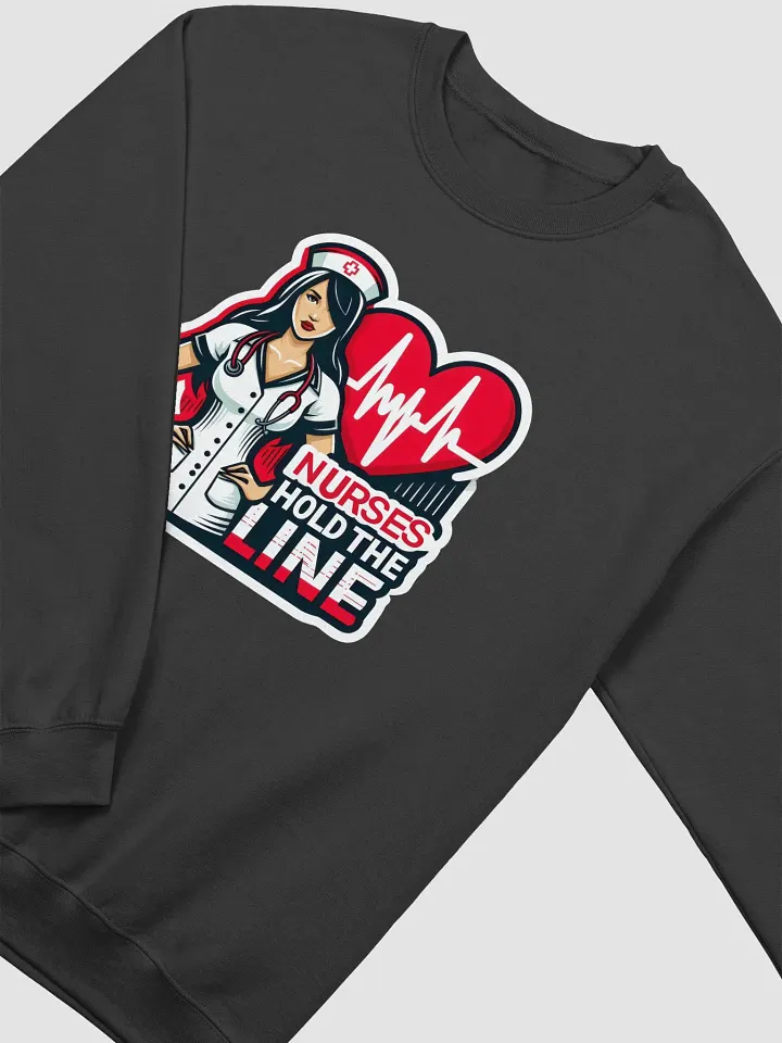 Stethoscope Nurse, Nurse heartbeat Crewneck product image (21)
