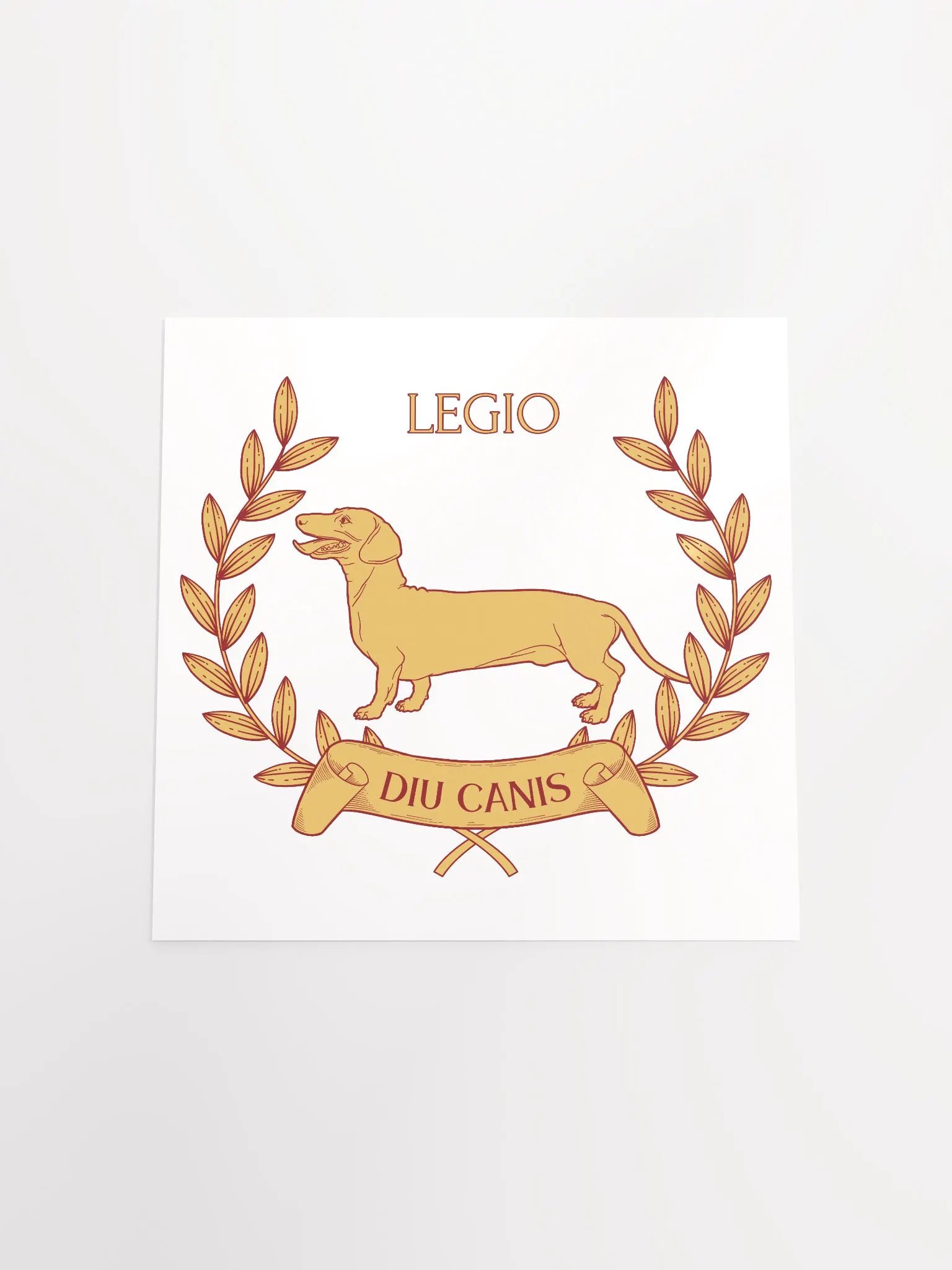 Legion Of The Long Dog - Print (White Background) product image (4)