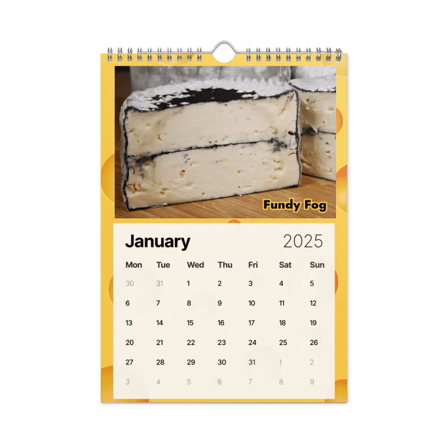 Gavin Webber's Cheese Calendar 2025 product image (2)