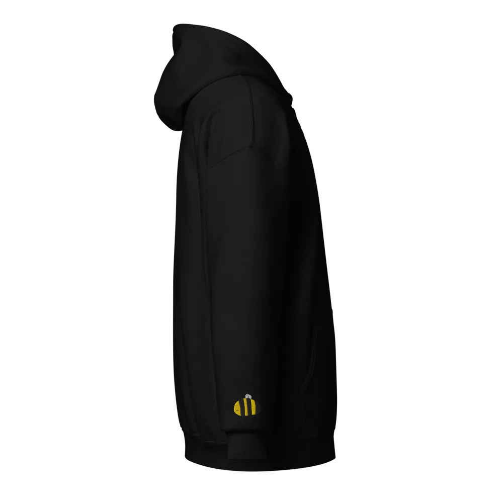 aribee embroidered sleeve zip hoodie product image (8)