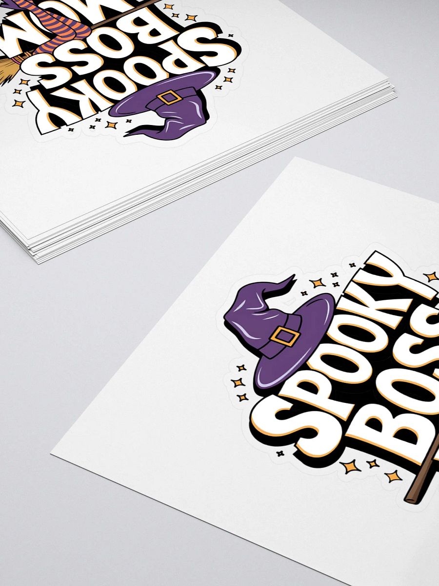 Spooky Boss Mom Witchy Sticker Set product image (4)