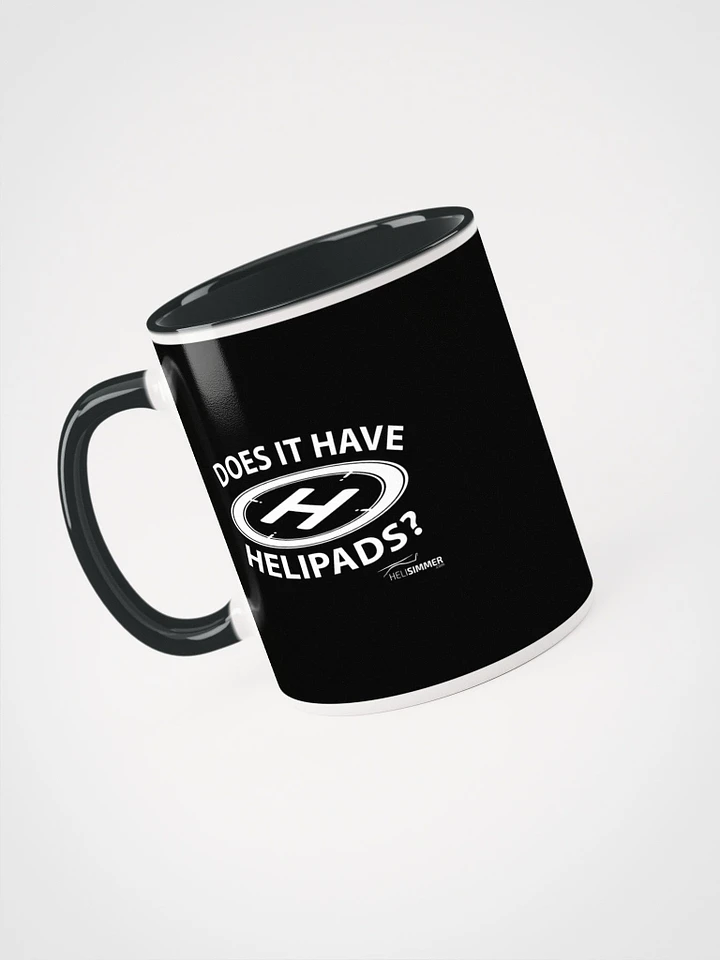 HeliSimmer.com - Does it Have Helipads? - Mug product image (1)