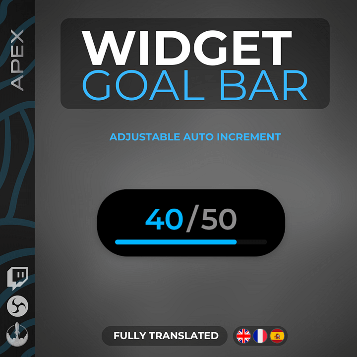 Widget Goal Pilule Twitch product image (1)