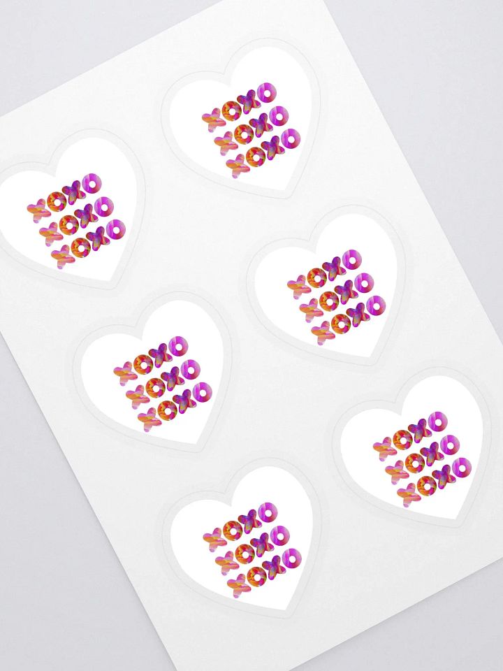 HUGS & KISSES TEXT ON WHITE product image (1)