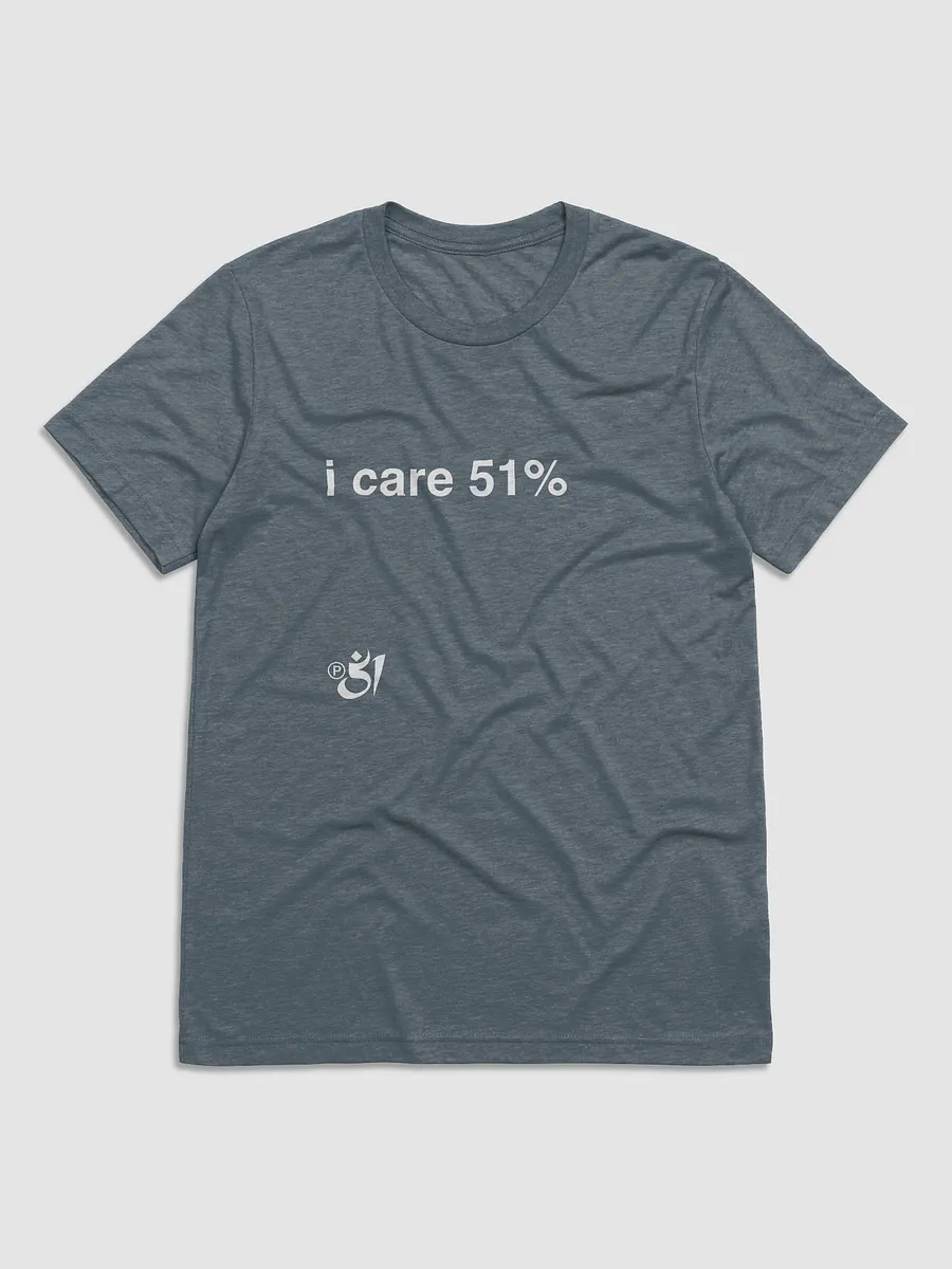 i care 51% tee product image (1)