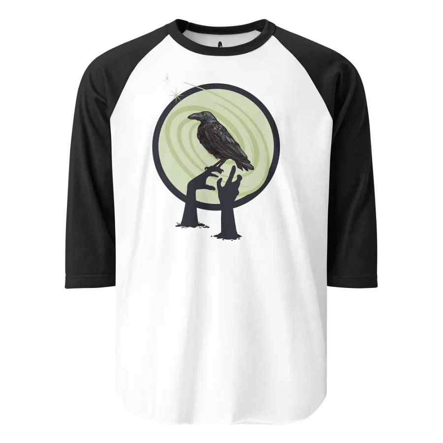 Zombie Raven Raglan Tee product image (2)