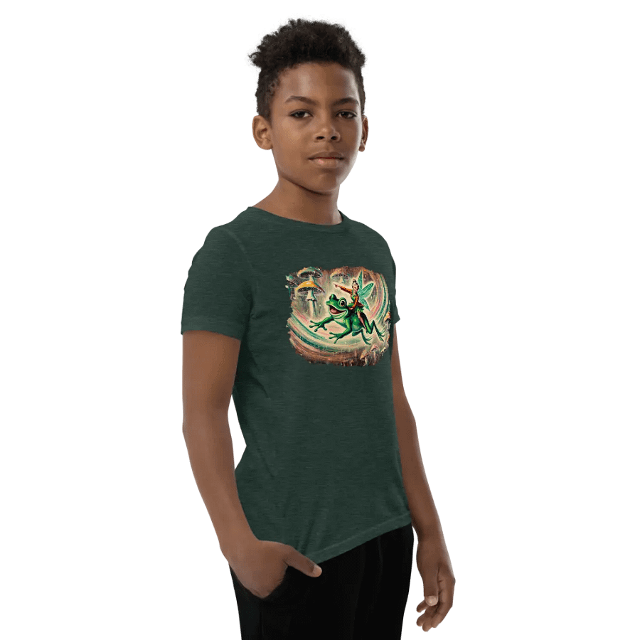 Enchanted Frog and Fairy Kids T-Shirt product image (38)