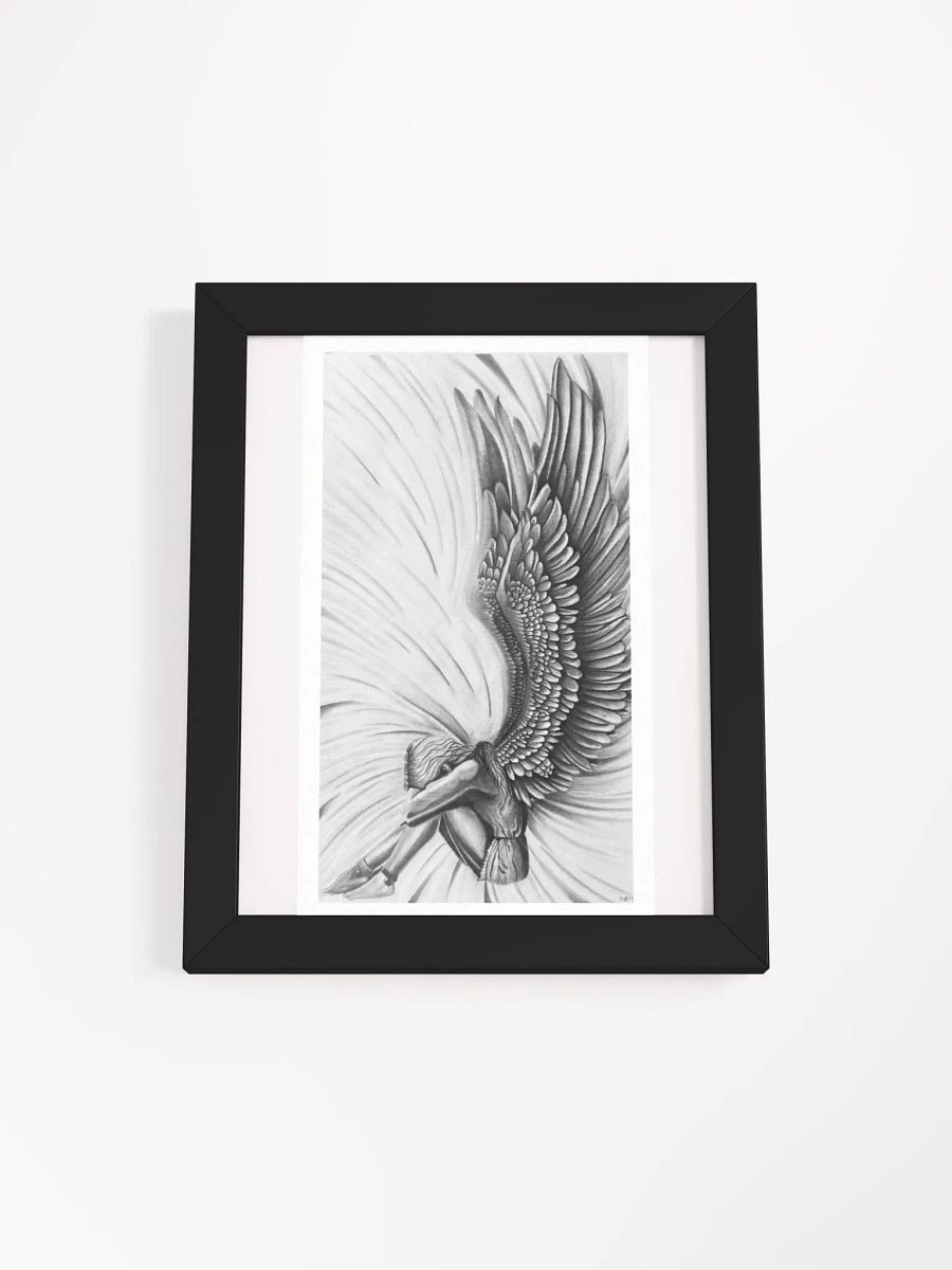 MR ASPARGUS ORIGINAL ANGEL FRAMED DRAWING product image (1)