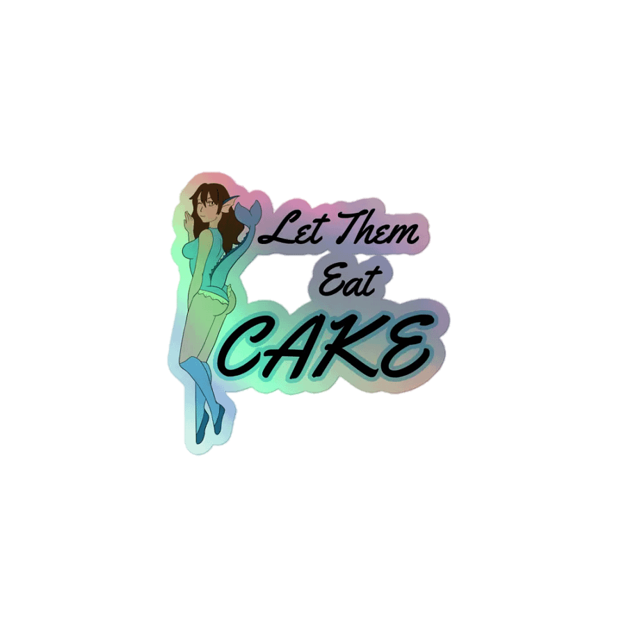 Eat Cake Holo Sticker product image (1)
