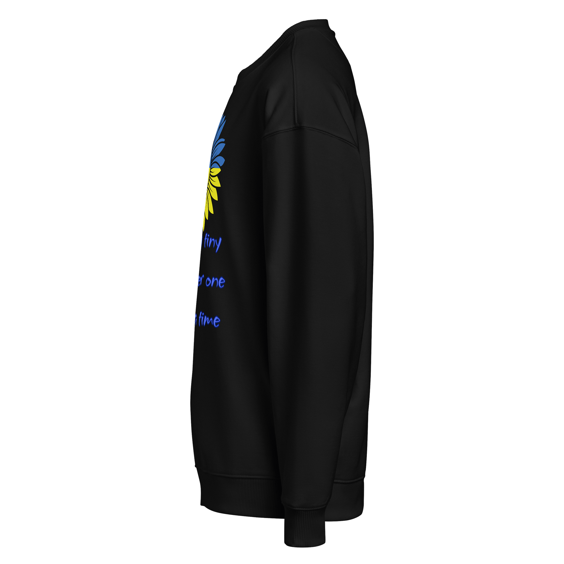 Ukrainian Sunflower Hug Organic Sweatshirt product image (3)