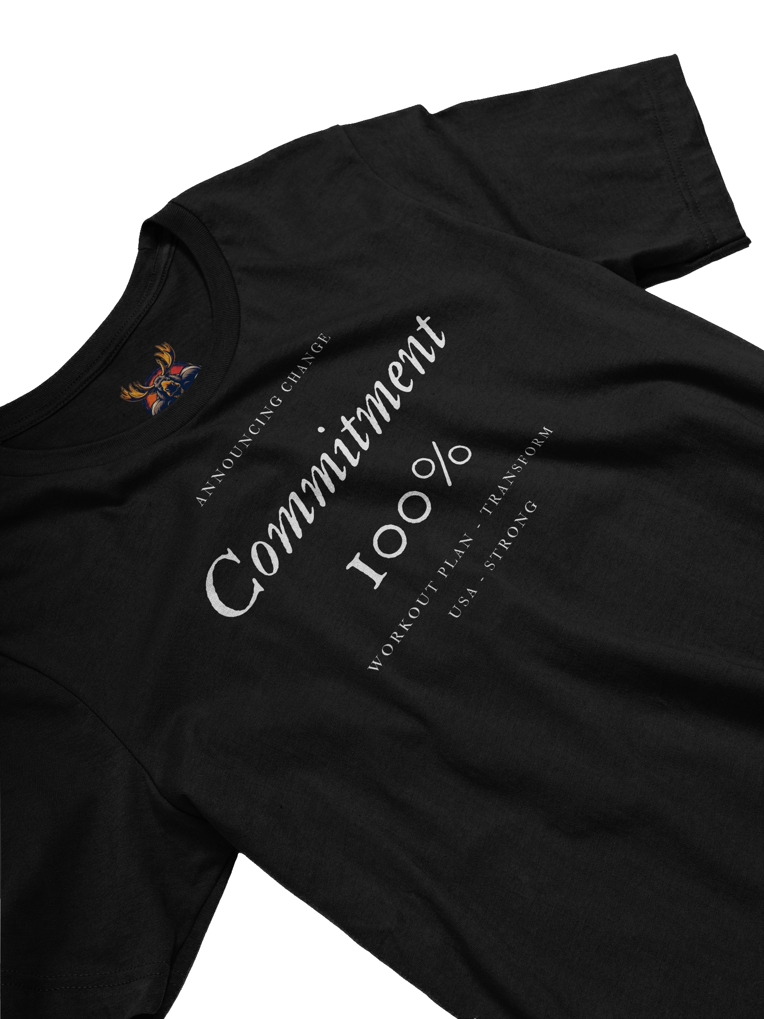 Bella+Canvas - 100% Commitment Motivational Tee product image (23)