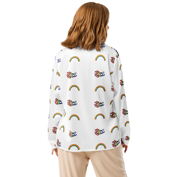 🌈 Rhea Rainbow Women's Long Sleeve Pajama Top product image (2)