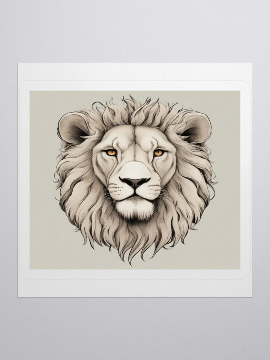 Lion Heart Sticker product image (1)
