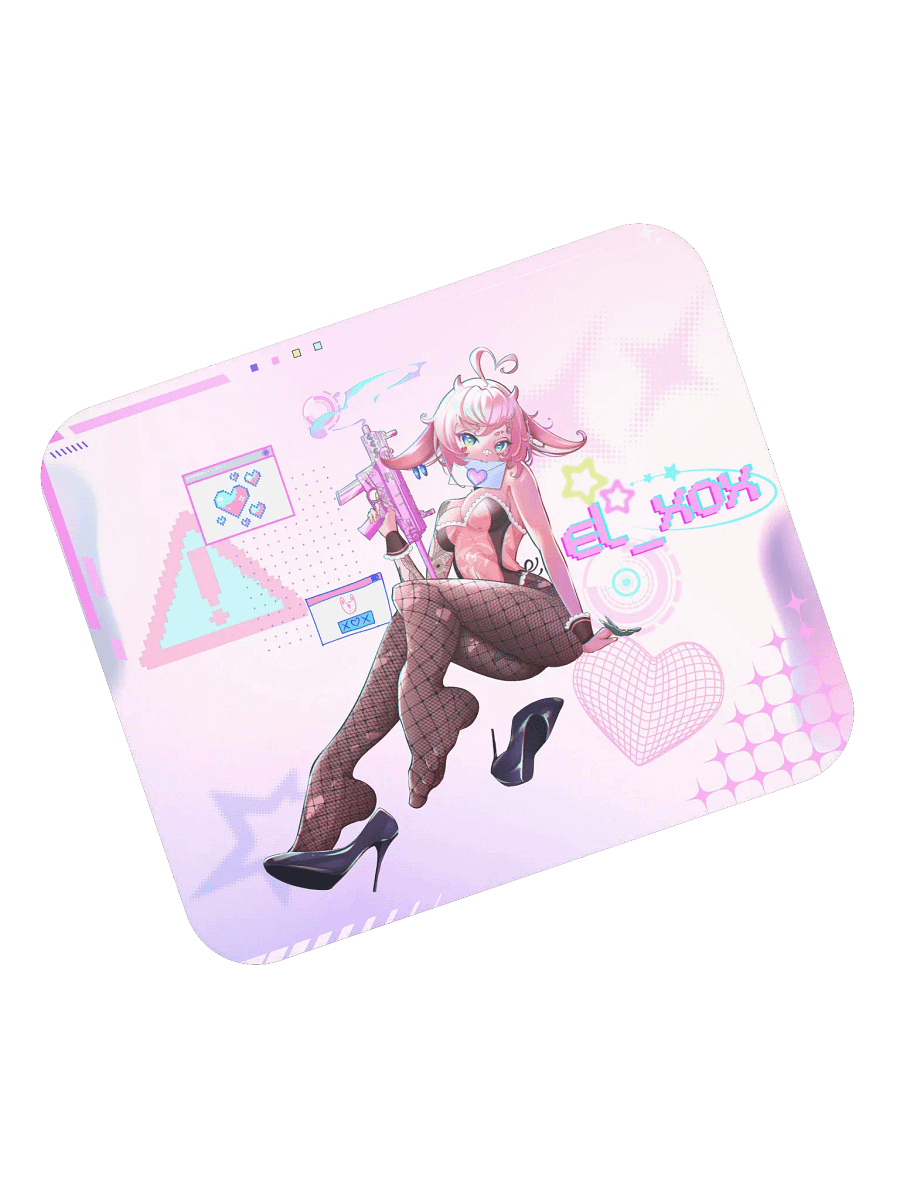 el_XoX Pastel Bunny Mouse Pad product image (7)