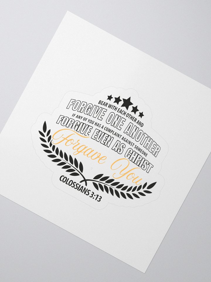 Colossians 3:13 Scripture Sticker product image (6)