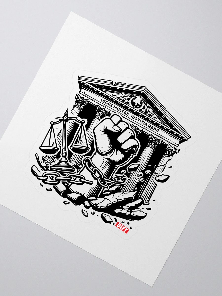 DEFY - MANY LAWS RARE JUSTICE product image (2)