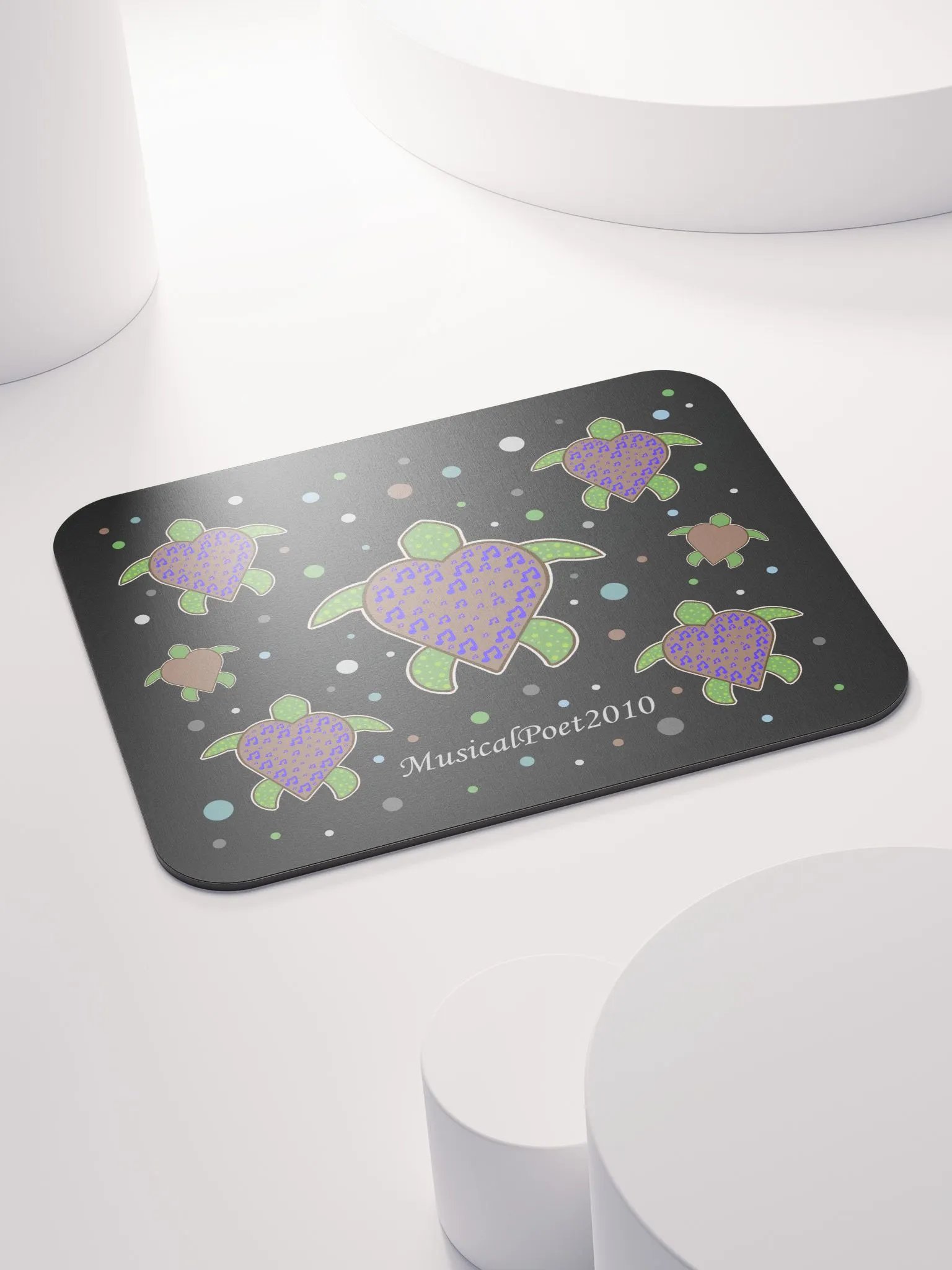 Turtle Heart Mousepad product image (4)